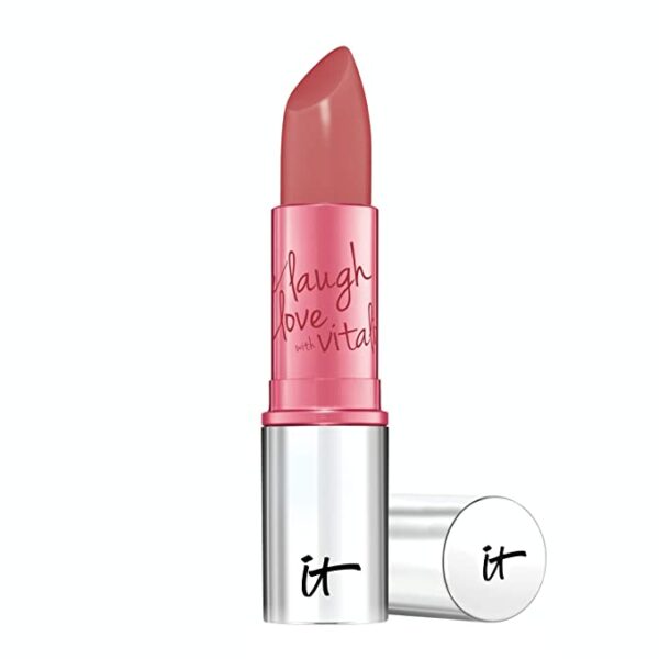 it COSMETICS Vitality Lip Flush 4-in-1 Reviver Lipstick Stain, Rose Flush