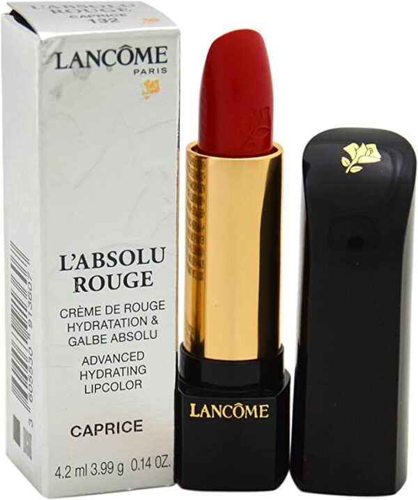 Lancome L'absolu Rouge Advanced Hydrating Lipcolor Lipstick, 132 Caprice, 0.14 Ounce